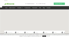 Desktop Screenshot of enverde.es